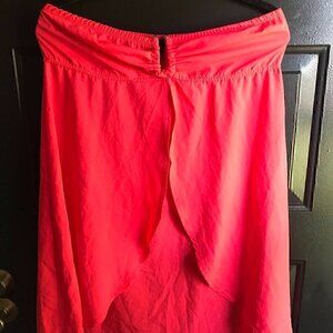 L GEORGE Bright Pink Bathing Suit Cover